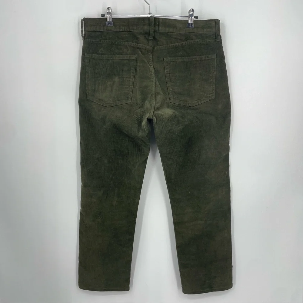 J.Crew 770™ Straight-fit pant in corduroy - Forest Moss Men's 32x27.5 G7137‎